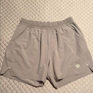 Wilson Tan Athletic Shorts